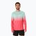 Pánske bežecké tričko Longsleeve ASICS Seamless coral reef/oasis green