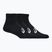 Ponožky ASICS Quarter 3 pairs performance black