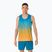 Pánske bežecké tričko ASICS Road Fade Singlet Aegean Blue/Yamabuki