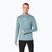 Pánska termo mikina ASICS Road Winter Seamless Top foggy teal