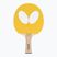 Pálka na stolný tenis Butterfly Logo yellow