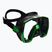 TUSA Freedom Hd Mask potápačská maska čierno-zelená M-1001