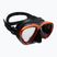 Potápačská maska TUSA Intega Black/Orange M-2004