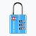 Visiaci zámok Lifeventure TSA Combi Lock modrý