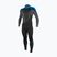 Detský plavecký neoprén O'Neill Epic 3/2 Back Zip Full black/graphite/bali blue/deep sea