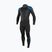 Pánska plavecká pena O'Neill Epic 5/4 mm Back Zip Full black/graphite/bali blue