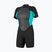 Dámsky plavecký neoprén O'Neill Reactor-2 2mm Back Zip SS Spring IS7 black/light aqua