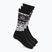 Lyžiarske ponožky Surfanic Pro Tech 3-pack Fairisle black