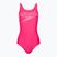 Speedo dámske jednodielne plavky Logo Deep U-Back pink 68-12369A657