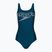 Dámske jednodielne plavky Speedo Logo Deep U-Back blue 68-12369G711