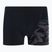 Pánske plavecké boxerky Speedo HyperBoom V-Cut Aquashort black/siren red