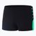 Pánske plavkové boxerky Speedo Boom Logo Splice čierno-zelené