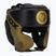 Boxerská prilba RDX L1 Mark Pro Cheek Boxing Training Head Guard golden