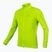 Pánske cyklistické tričko Endura Xtract Roubaix hi-viz s dlhým rukávom žlté