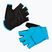 Pánske cyklistické rukavice Endura Xtract hi-viz blue