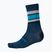 Cyklistické ponožky Endura BaaBaa Merino Stripe blueberry