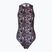 Plavky jednodielne dámske ZONE3 OWS Renew High Neck black/white