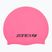 ZONE3 Silikónová plavecká čiapka hi-vis pink