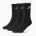 Pánske ponožky BOXRAW Crew 3 pairs black