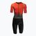 Pánsky triatlonový oblek HUUB Collective black/red fade