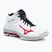 Pánska volejbalová obuv Mizuno Wave Voltage 2 Mid white/salsa/black