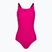 Dámske jednodielne plavky Nike Logo Tape Fastback pink NESSB130-672