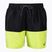 Pánske plavecké šortky Nike Split 5" Volley čierno-zelené NESSB451-312