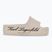 Dámske nazúvaky KARL LAGERFELD Kobo II Hotel Logo off white eco eva