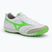 Pánske kopačky Mizuno Morelia Sala Elite TF white/neon green/galaxy silver