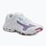 Dámske volejbalové topánky Mizuno Wave Lightning Z8 biele/fialové indigo/camelliaros