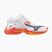 Volejbalové topánky Mizuno Wave Lightning Z8 Mid white/fiery coral 2/citrus