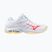 Dámske volejbalové topánky Mizuno Wave Voltage 2 white/calypso coral/pale banana