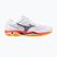 Hádzanárske topánky Mizuno Wave Phantom 3 white/fiery coral 2/citrus
