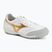 Futbalové kopačky Mizuno Morelia Sala Pro TF white/football gold/galaxy silver