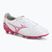 Futbalové kopačky Mizuno Morelia Neo IV Pro FG white/fuchsia purple/fuchsia purple