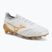 Futbalové kopačky Mizuno Morelia Neo IV Beta Elite FG white/mp gold/cool gray 3c