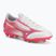 Detské kopačky Mizuno Alfa III Select Jr FG white/fuchsia purple