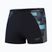 Plávacie boxerky pánske Speedo Endurance+ MAX Splice Aquashort black/usa charcoal/marine