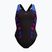 Dámske jednodielne plavky Speedo Placement Laneback zoom boom placement/speedo black