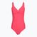 Dámske jednodielne plavky Speedo Shaping Cross Knot raspberry fill/vermilion/punch