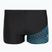 Pánska plavecké boxerky Speedo Medley Logo Aquashort black/picton blue
