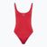 Dámske jednodielne plavky Speedo Solid Bound Scoop high risk red