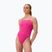 Dámske jednodielne plavky Speedo FL Solid V-Back flare pink