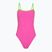 Dámske jednodielne plavky Speedo Solid Tri neon flamingo