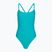 Dámske jednodielne plavky Speedo Solid Racerback peacock teal/peacoat