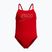 Detské jednodielne plavky Speedo Endurance+ Logo Thinstrap high risk red