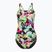 Dámske jednodielne plavky Nike Hydrastrong Multi Print Fastback rainbow