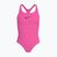 Detské jednodielne plavky Nike Essential Racerback hyber pink