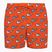 Pánske plavecké šortky Nike Multi Print 5" Volley orange blaze