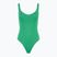 Dámske jednodielne plavky Nike Essential V-Neck stadium green